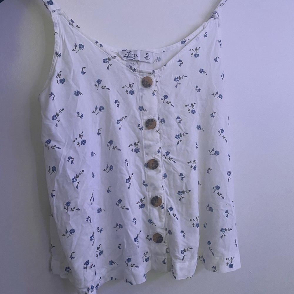 Floral tank top